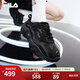 FILA【男女同款】斐樂(lè )男女鞋跑步鞋輕便掠奪者舒適休閑鞋慢跑運動(dòng)鞋 黑-BK【女款】 36.5