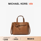 MICHAEL KORS邁克高仕 MK Emilia 小號皮質(zhì)通勤手提包 駝棕色 230 小號