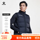 卡爾美（KELME）運(yùn)動(dòng)棉馬甲男新款足球訓(xùn)練棉馬夾加厚保暖坎肩跑步棉服 黑色 L