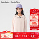 巴拉巴拉balaone女童長(cháng)袖t恤兒童2025秋甜美娃娃領(lǐng)內搭上衣萌208325100001