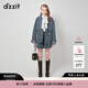 DZZIT地素牛仔絎棉短褲秋冬復古丹寧女 藍色 M