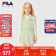 FILA斐樂(lè )兒童童裝連衣裙2025年冬季女小童針織連衣裙