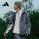 阿迪達斯（adidas）加絨外套戶(hù)外連帽訓練休閑運動(dòng)男裝KG8968 深灰 M