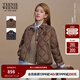 Teenie Weenie【趙露思同款】小熊棉服2025秋新款焦點(diǎn)巴恩夾克外套 深棕色 S