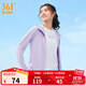 361°防曬衣女春夏季新款冰感透氣防紫外線(xiàn)連帽針織外套上衣 【推薦】紫薄汗 4XL (190cm/165-175斤)