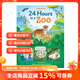 現貨即發(fā) 英文原版 24 Hours in a Zoo 精裝 動(dòng)物園的24小時(shí) 尤斯伯恩 Usborne  少兒科普繪本圖畫(huà)書(shū)