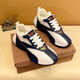 ARMANI EXCHANGE阿瑪尼運動(dòng)鞋2025新款潮牌老爹鞋韓版休閑男士厚底高幫男鞋子 白色 38