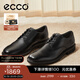 愛(ài)步（ECCO）商務(wù)皮鞋男 男士婚鞋結婚圓頭德比鞋男鞋正裝皮鞋 都市倫敦525604 黑色52560401001 41