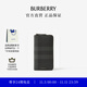 博柏利（BURBERRY）【禮物】格紋拼皮革全拉鏈長(cháng)款錢(qián)夾