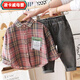 凌卡戚男寶寶0-1到3歲半春秋裝2嬰兒童裝襯衫衣服9個(gè)月男童洋氣套裝12潮 ZJ格子襯衫2件套粉 73 建議6個(gè)月左右