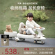 貝易（BEIE）皇室扭扭車(chē) 嬰兒童車(chē)1-3歲搖搖車(chē)防側翻搖擺車(chē)拖箱款禮物 卡其色