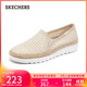 斯凱奇（Skechers）單鞋秋季女鞋2025新款漁夫鞋平底涼鞋淺口百搭休閑鞋114525