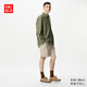 優(yōu)衣庫男裝女裝休閑工裝短褲/褲子470617 470617/31米色 L