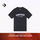 匡威（Converse）官方 男女美式黑白撞色字母短袖全棉圓領(lǐng)T恤10024566 10024566-A02 M