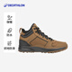 迪卡儂（DECATHLON）雪地靴男冬季東北戶(hù)外防水保暖棉鞋徒步鞋加厚雪靴男徒步鞋男 褐色 42
