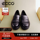 愛(ài)步（ECCO）樂(lè )福鞋女 25年新款簡(jiǎn)約百搭女士單鞋真皮低跟女鞋 都市232853 黑色23285301001 37