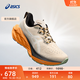亞瑟士ASICS跑步鞋男鞋緩震運動(dòng)鞋耐磨回彈輕量舒適跑鞋 NOVABLAST 4 TR 米色 42.5