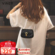 viney包包女包牛皮斜挎手機包洋氣單肩鏈條包生日禮物高級感送女友老婆