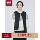 無(wú)印良品（MUJI）女式 輕量羽絨便攜式 背心  黑色 M 