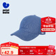 迷你巴拉（minibala）巴拉春秋新款男童女童潮流牛仔棒球帽寶寶外出帽子可調節