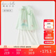 戴維貝拉兒童國風(fēng)九分褲套裝女童兩件套中大童新中式夏裝