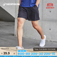 迪卡儂短褲男運動(dòng)速干褲有氧寬松訓練健身跑步四季可穿2432297經(jīng)典黑-L