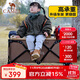 CAMEL露營(yíng)車(chē)戶(hù)外折疊推車(chē)營(yíng)地買(mǎi)菜溜娃遛狗車(chē)野餐大容量拉快遞兒童可躺