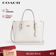 蔻馳（COACH）【品牌直供】女士MOLLIE25中號手提單肩包白色CV965