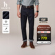 哈吉斯（HAZZYS）男裝 秋款男褲子棉彈經(jīng)典水洗牛仔褲男ATDZP0BCP03 深藏青色DN 33 （175/80A）