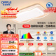 歐普（OPPLE）護眼全光譜吸頂燈客廳燈LED智能高亮線(xiàn)條燈簡(jiǎn)約奶油風(fēng)包安裝套餐1
