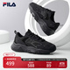 FILA 斐樂(lè )男鞋老爹鞋火星鞋復古跑鞋秋季時(shí)尚休閑運動(dòng)鞋 黑-BK （二代） 42