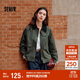 森馬（Semir）復古巴恩風(fēng)外套女短款寬松上衣秋純棉燈芯絨翻領(lǐng)夾克101524108016