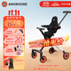 AMORHOME遛娃神器嬰兒推車(chē)兒童手推車(chē)輕便可折疊高景觀(guān)寶寶小推車(chē)溜娃神車(chē) 橙光橘 傘【全包款】