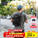 JANSPORT杰斯伯單肩背包斜跨包潮人ins小包 4QV2008 黑色