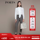 PORTS女裝2022秋冬新款長(cháng)褲 丈青色格子 8