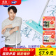 妙潔超纖平板拖把 升級360°拖把干濕兩用家用一拖凈拖地神器 拖把桿*1+拖布*2