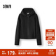 森馬（Semir）[商場(chǎng)同款]外套女顯瘦運動(dòng)風(fēng)氣質(zhì)2025春緊身連帽夾克102125108003