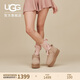 UGG冬季女士時(shí)尚經(jīng)典厚底保暖雪地靴懶人毛毛鞋1135092SAN|沙色38