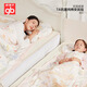 好孩子（gb）嬰兒被子豆豆安撫毯新生兒童蓋毯幼兒園空調午睡毯150*120cm 禮盒