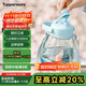 特百惠（Tupperware）大肚杯1.1L塑料杯女士學(xué)生夏季運動(dòng)水杯子大容量雙飲帶吸管馬卡藍