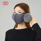 浪莎（LangSha）保暖口罩秋冬防寒口罩耳罩一體騎行立體防風(fēng)防塵透氣顯瘦保暖面罩