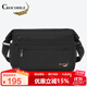 鱷魚(yú)恤單肩包男士斜挎包休閑牛津布包大容量商務(wù)多功能輕便男包時(shí)尚出游 黑色大款【長(cháng)33高24厚15厘米-雙側袋兜設計】 大款可放A4紙張 - 小款可放12寸IPAD