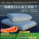 水星家紡深睡枕Pro3.0人體工學(xué)深睡記憶枕成人護頸枕頭助睡眠枕芯單只10cm