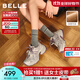 百麗（Belle）撞色藍鯨老爹鞋女2026春新商場(chǎng)同款厚底增高休閑鞋E8X1DAM6預售 紫色低幫-單里 38