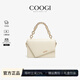 COOGI包包女款2025年品牌輕奢侈斜挎女士包包生日情人節禮物送女友老婆 米白【精美禮盒+禮袋】 【禮盒包裝】【精美禮盒+禮袋】