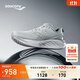 Saucony【彭于晏同款】索康尼勝利22專(zhuān)業(yè)強緩震跑鞋男厚底跑步鞋運動(dòng)鞋男 灰603【全息銀】 42