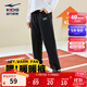 鴻星爾克童裝褲子大童男童加厚針織長(cháng)褲秋冬運動(dòng)舒適加厚衛褲暖暖褲女童 正黑 160
