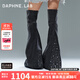 DAPHNE LAB程瀟陳粒同款DaphneLabxDIDU方糖過(guò)膝靴聯(lián)名時(shí)裝周秀款褲管靴子女 水鉆拉鏈款 【兩穿大褲管】 36