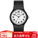 卡西歐手表 學(xué)生表簡(jiǎn)約防水石英小黑表 兒童中性表初高中生學(xué)生表 MQ-24-7B2