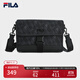 FILA【黑武士】斐樂(lè )斜挎包防潑水輕便老花背包單肩包斜挎包隨身包男包 滿(mǎn)印一-ZA XS